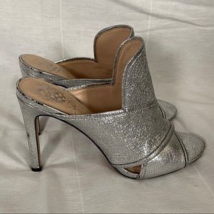 Vince Camuto Silver Pumps